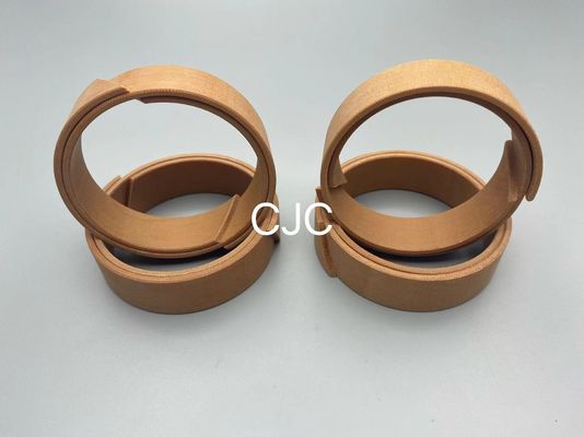 صلابة 90 Shore Excavator Piston Seal Phenolic Guide شرائط ارتداء الحلقات
