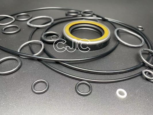 طقم ختم المحرك الهيدروليكي PU للحفارة ، طقم إصلاح محرك PTFE مع مقاومة الحرارة