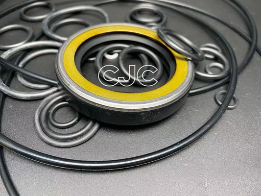 طقم ختم المحرك الهيدروليكي PU للحفارة ، طقم إصلاح محرك PTFE مع مقاومة الحرارة