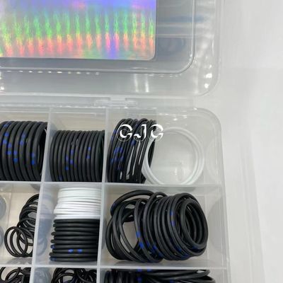 طقم ختم مطاطي مقاوم للغبار على شكل حلقة ، طقم إصلاح محرك PTFE مع امتثال ROSH