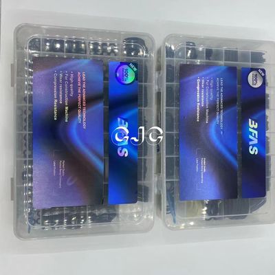 طقم ختم مطاطي مقاوم للغبار على شكل حلقة ، طقم إصلاح محرك PTFE مع امتثال ROSH