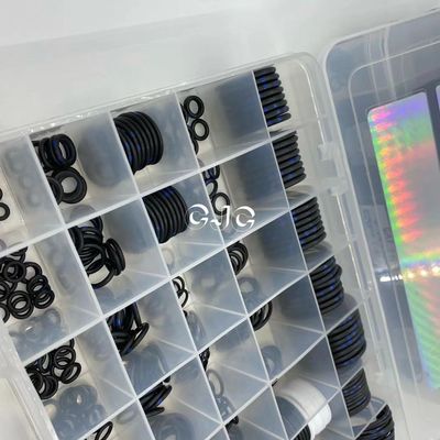 طقم ختم مطاطي مقاوم للغبار على شكل حلقة ، طقم إصلاح محرك PTFE مع امتثال ROSH