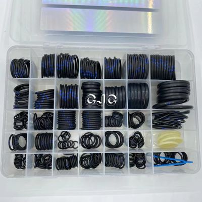 HNBR هدمr Rubber يا الدائري عدة ، FKM Dustproof عجل البحرing Ring عدة - 60-320 درجة