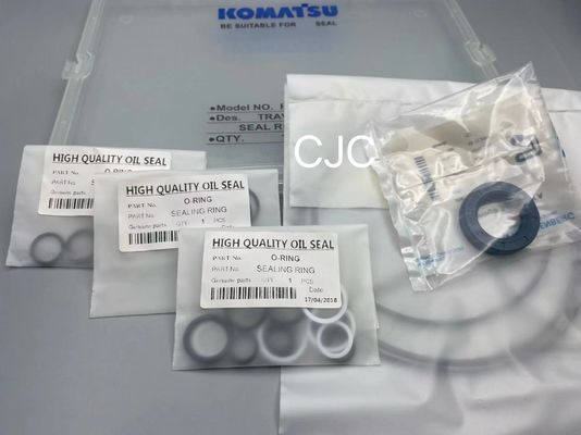 PC120-6 مجموعة ختم محرك السفر الهيدروليكي حفارة السفر المحرك Assy
